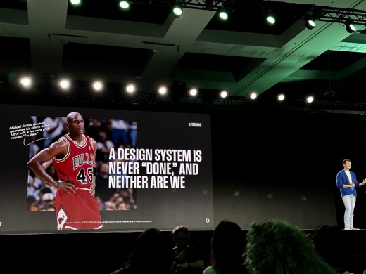 Keynote slide quoting Michael Jordan