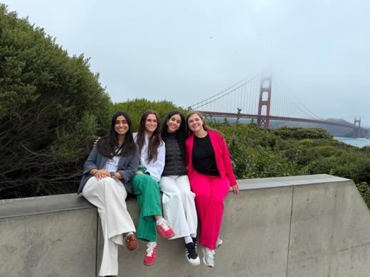 UDig team seeing the sights